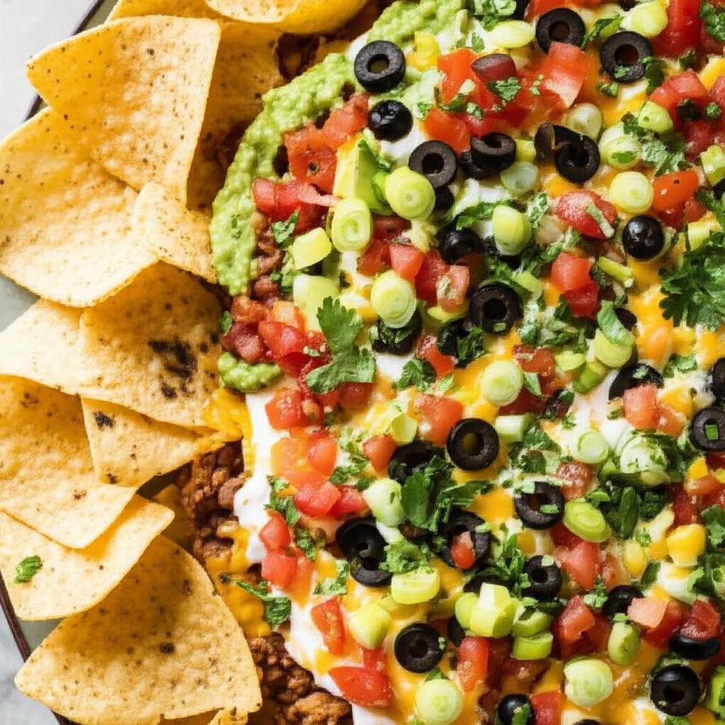 5 Layer Mexican Dip Or Nachos Supreme image