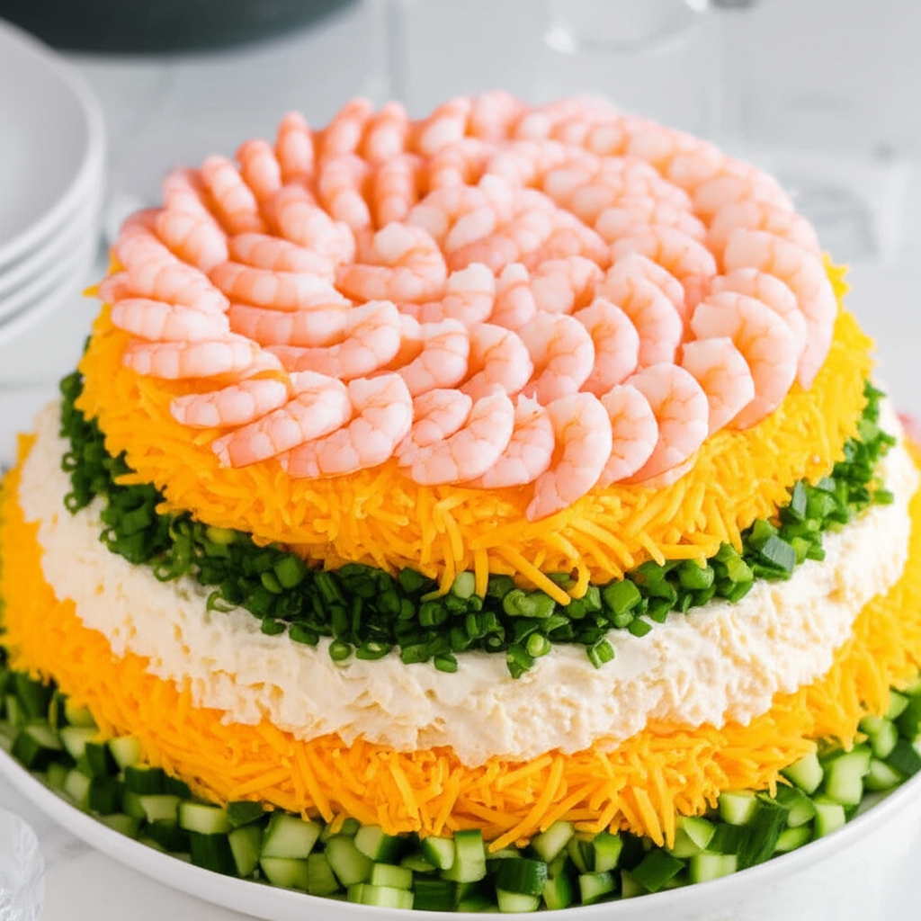 5 Layer Seafood Appetizer image