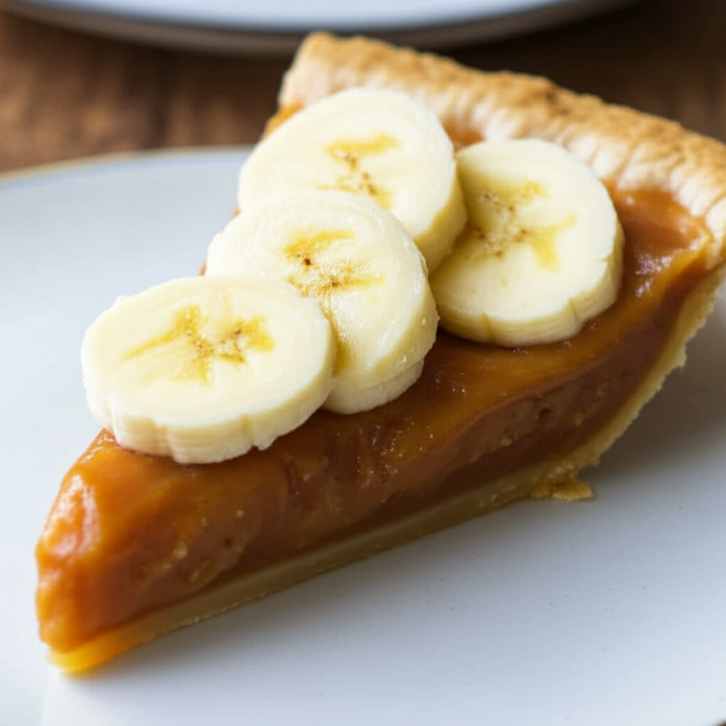 Banana Caramel Pie image