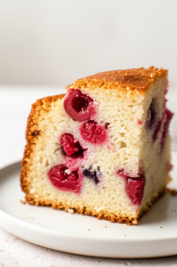 Banana Cherry Cake image