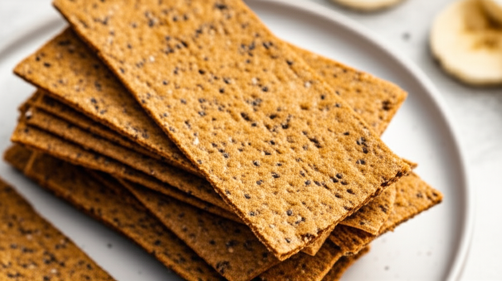 Banana Chia Crackers image