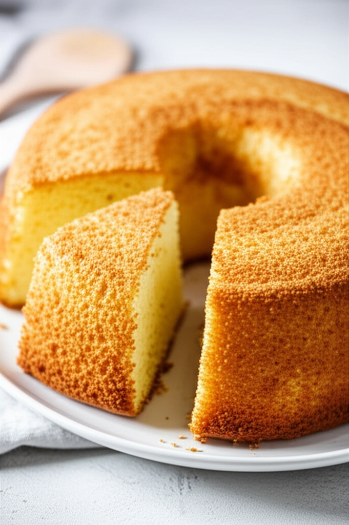 Banana Chiffon Cake image