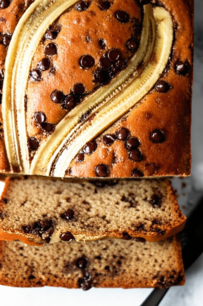 Banana Chip Bread Lower Fat image