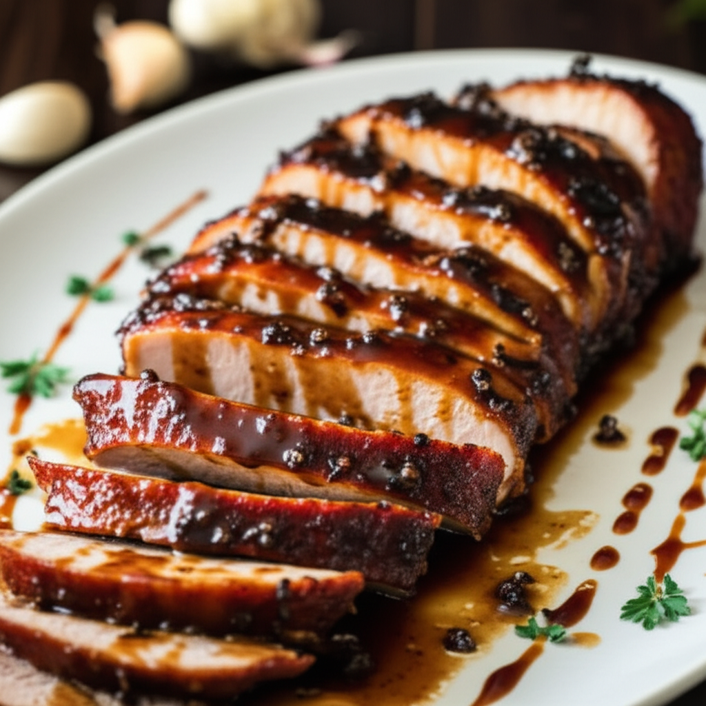 Pork Tenderloin In Bourbon image