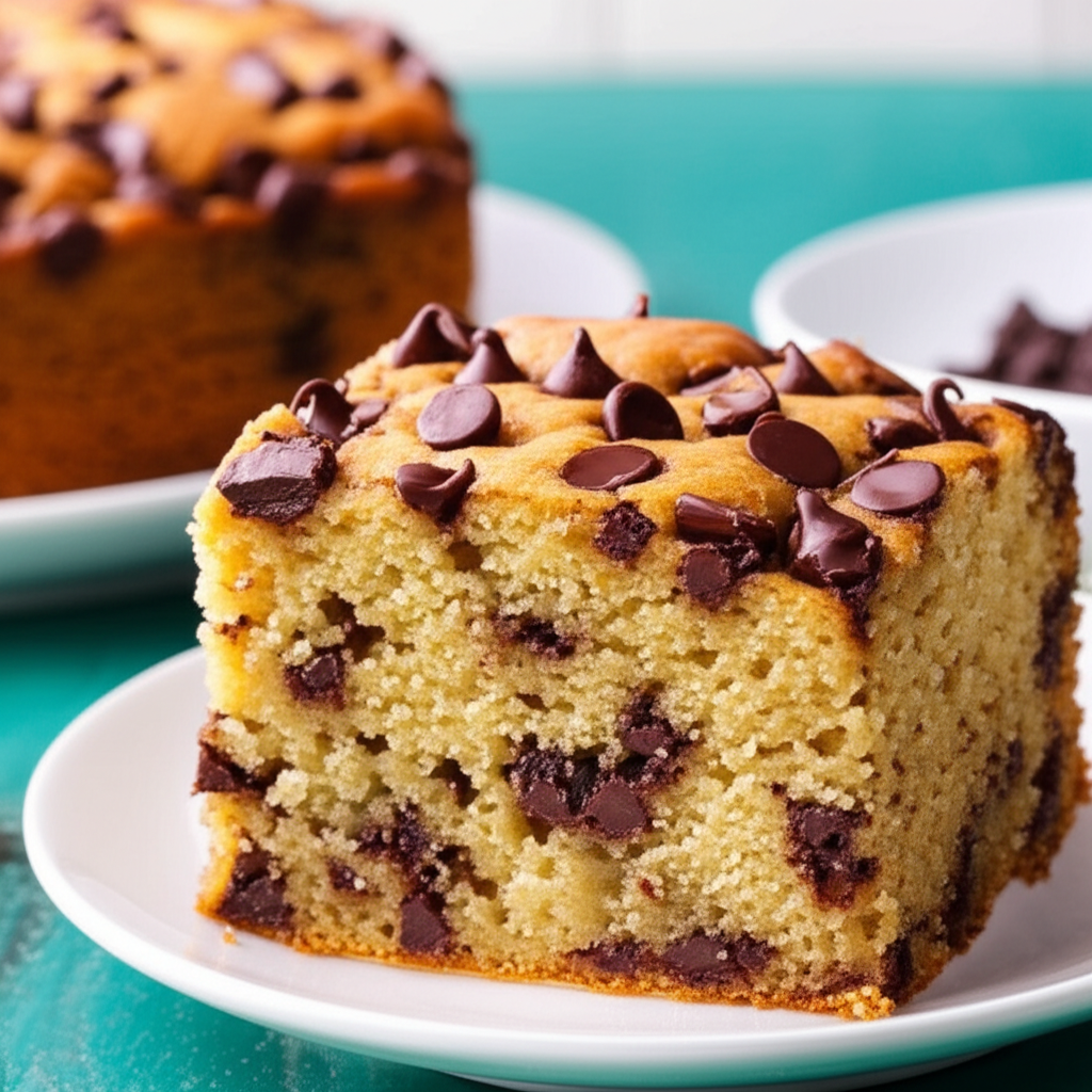 Banana Chocolate Chip Cake image