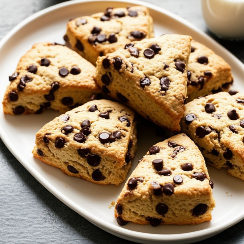 Banana Chocolate Chip Scones image