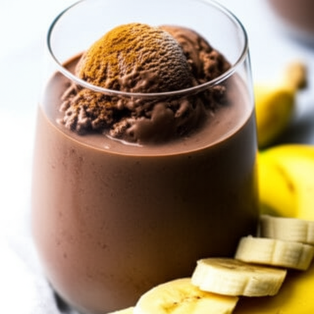 Banana Chocolate Shake image