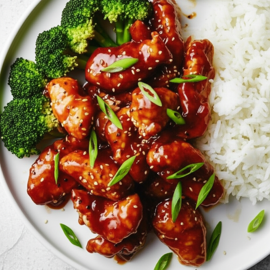 5 Minute General Tsos Chicken image