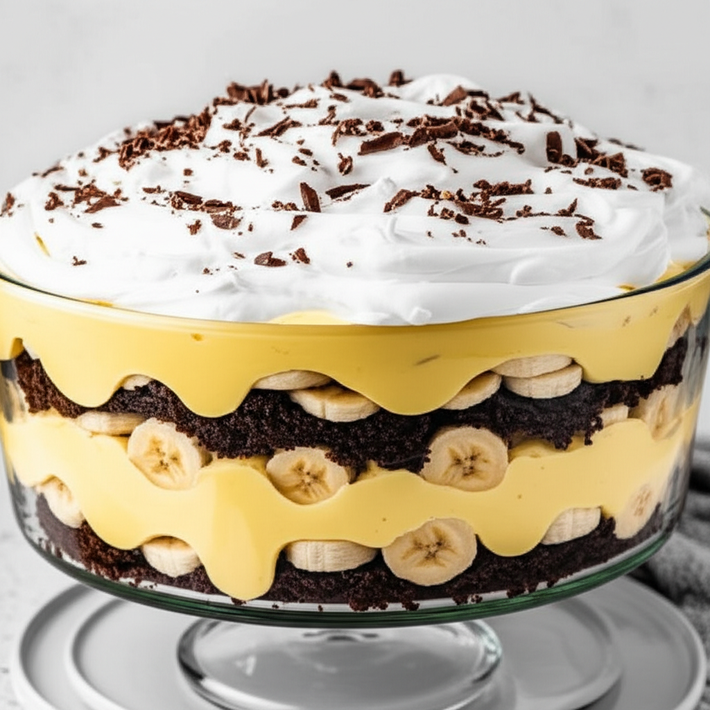 Banana Chocolate Trifle image