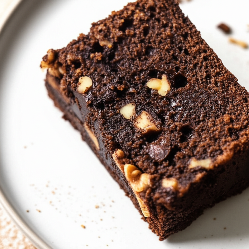 Banana Chocolate Walnut Cake image