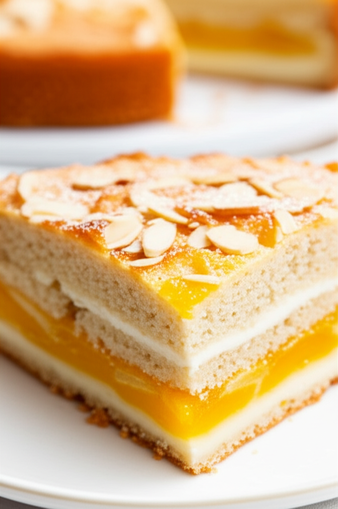 Banana Citrus Almond Torte image