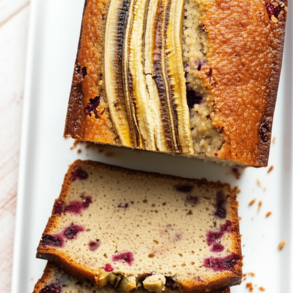 Banana Coconut Bread image