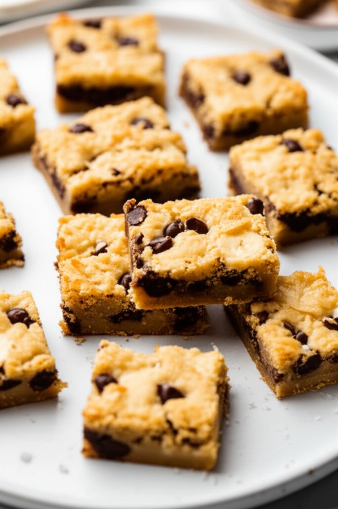 Banana Coconut Cookie Bars image