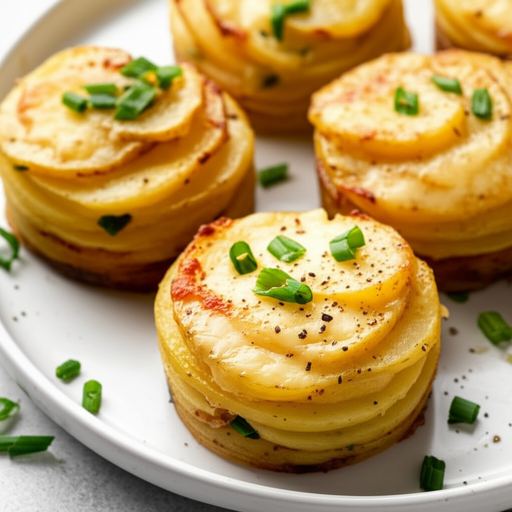 5 Minute Individual Potato Gratins By Melissa D Arabian image