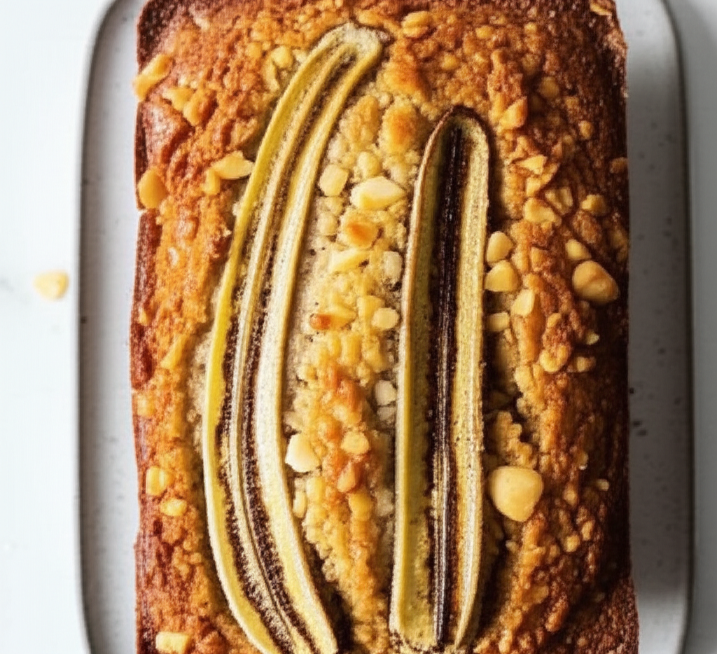 Banana Coconut Macadmia Bread image