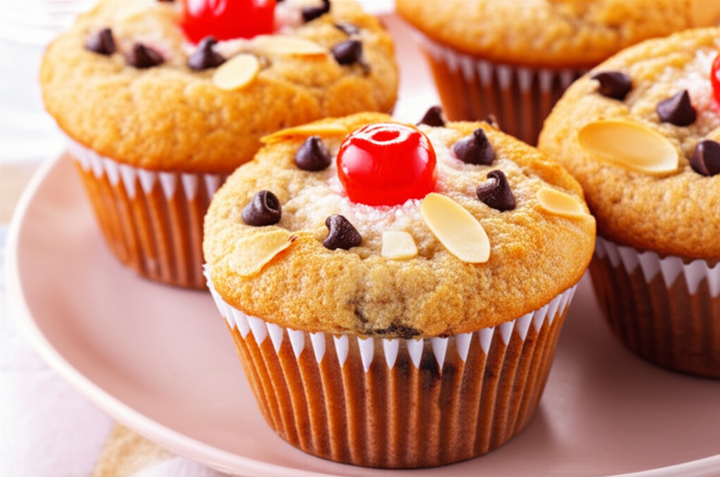 Banana Coconut Muffins image