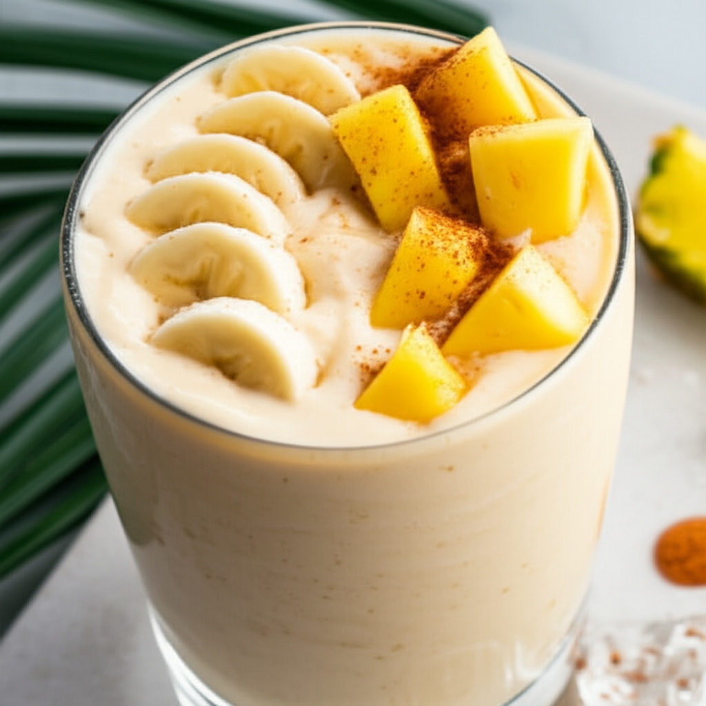 Banana Coconut Smoothie image