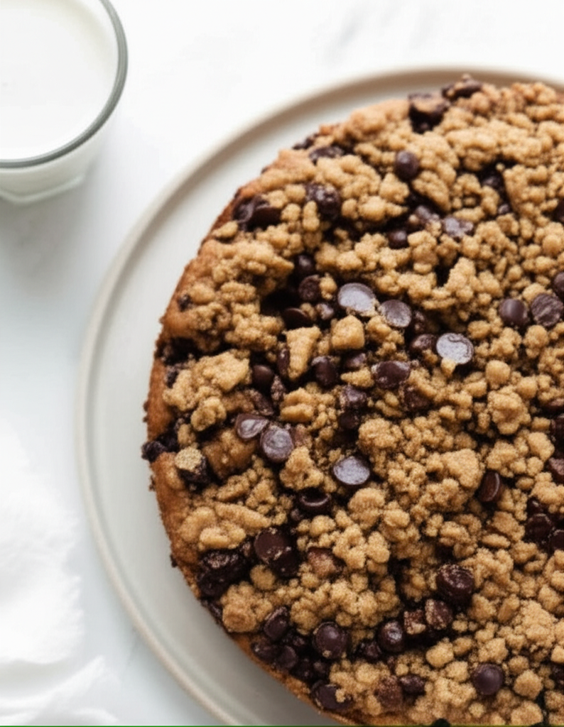 Banana Coffee Cake With Chocolate Chip Streusel image