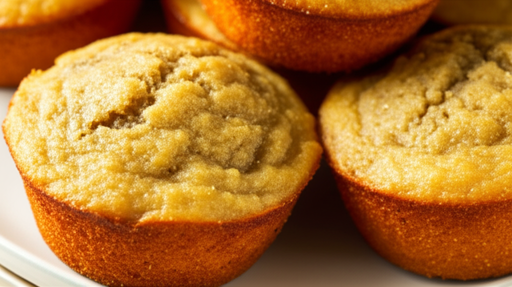 Banana Cornbread Muffins 1 Point image