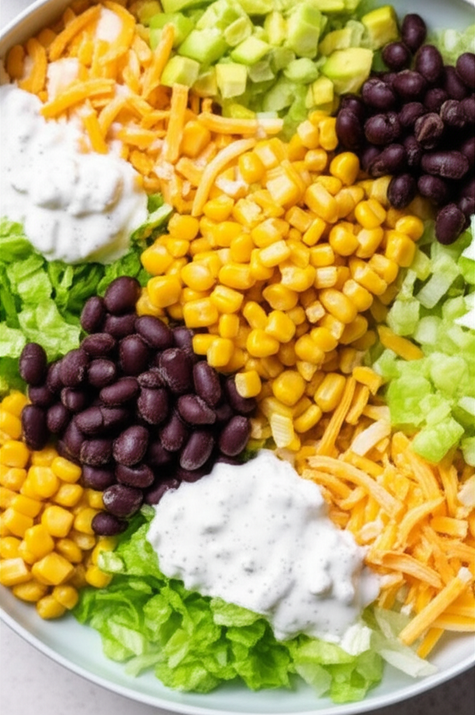 5 Minute Southwest Layered Salad K image