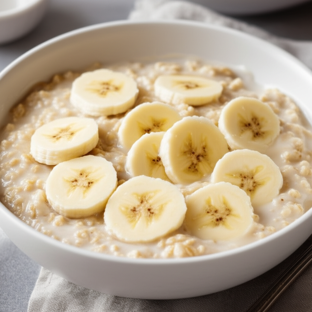 Banana Cream Oatmeal image
