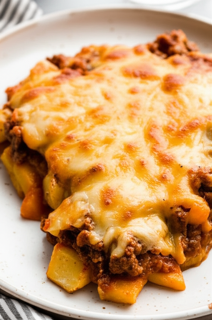 Potato Pizza Hot Dish image