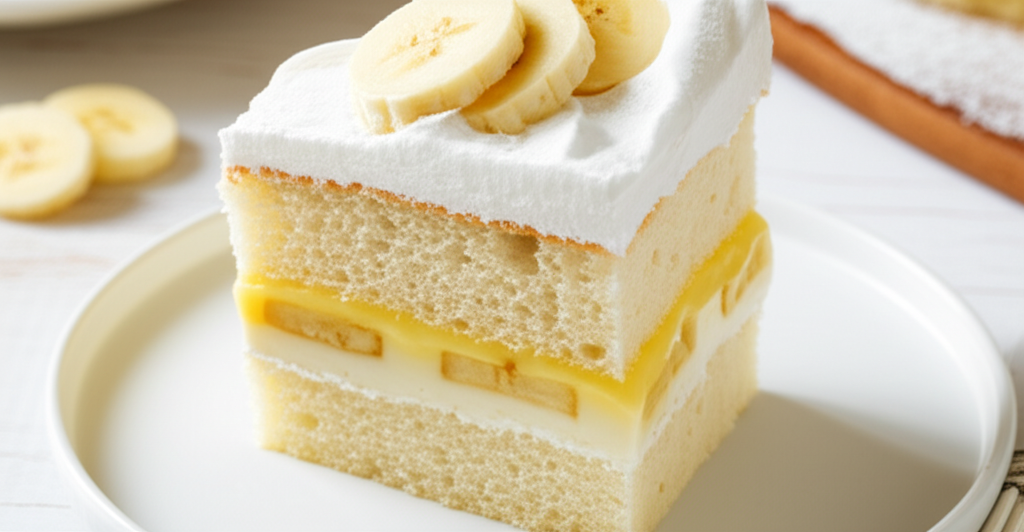 Banana Creamangel Cake image