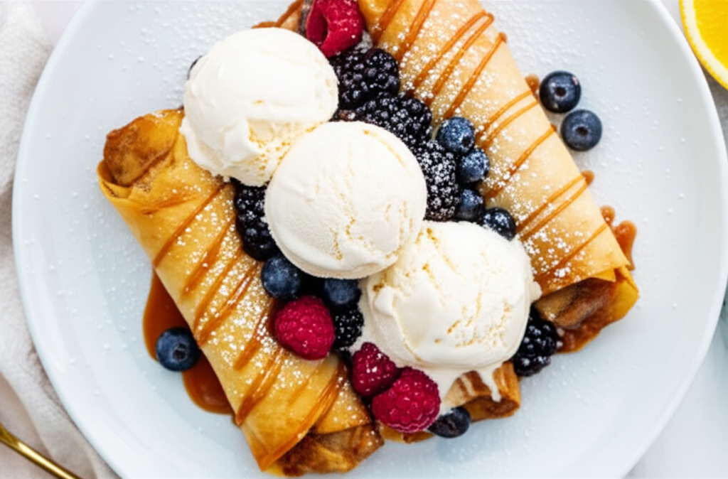 Banana Crispy Rolls image