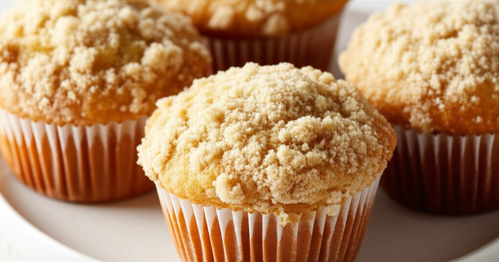 Banana Crumb Muffins image