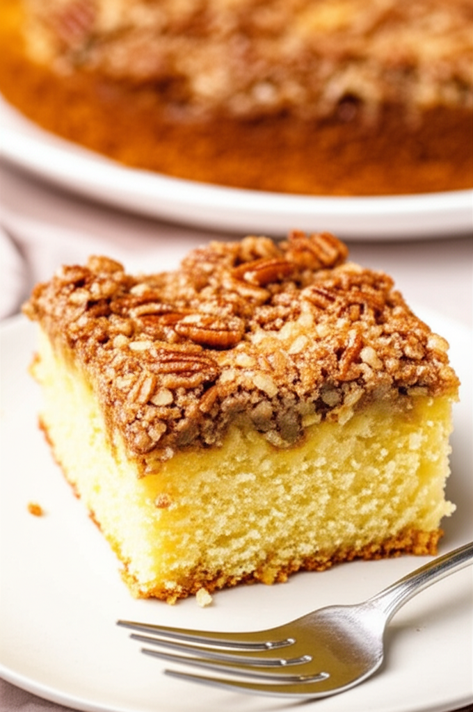 Banana Crunch Cake image