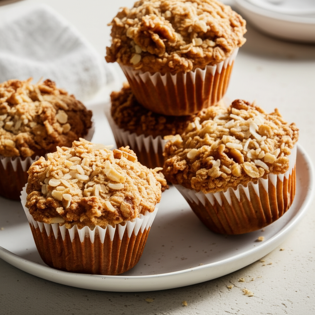 Banana Crunch Muffins image
