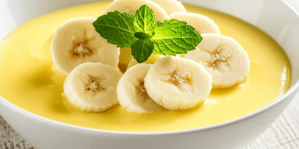 Banana Custard Pudding image