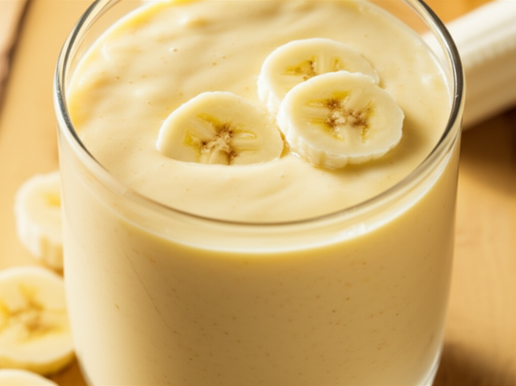 Banana Custard Smoothie image