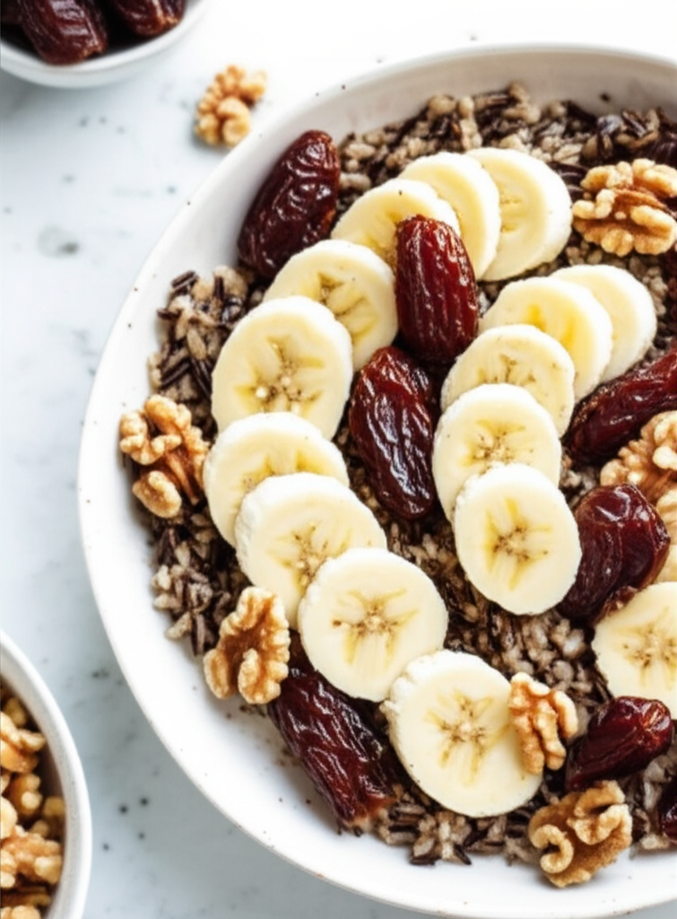 Banana Date Walnut Breakfast image