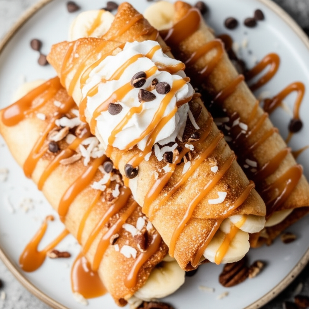 Banana Dessert Wraps image