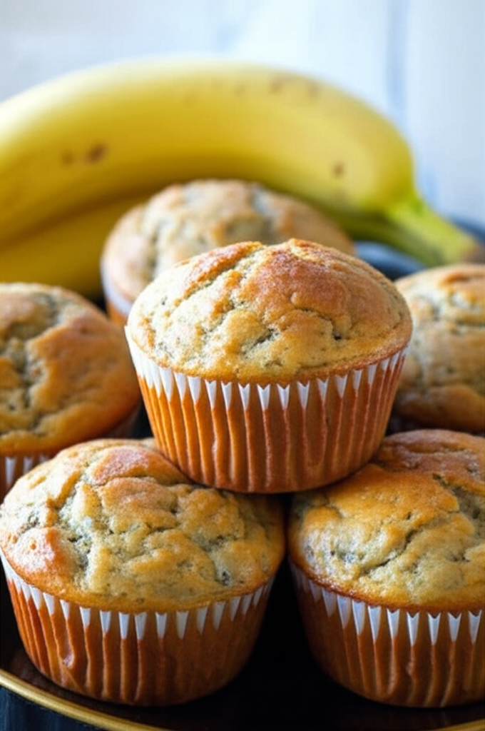Banana Flax Muffins image