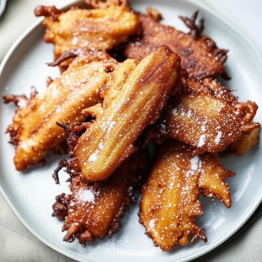 Banana Fritters A La Jacques Pepin image