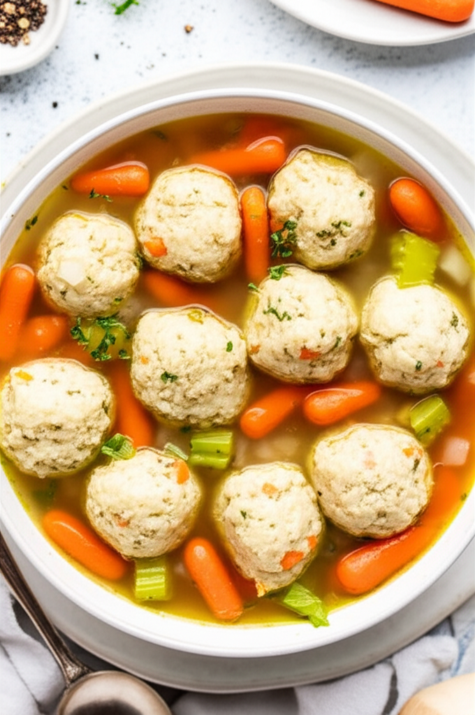 Cancer Curing Matzah Ball Soup image