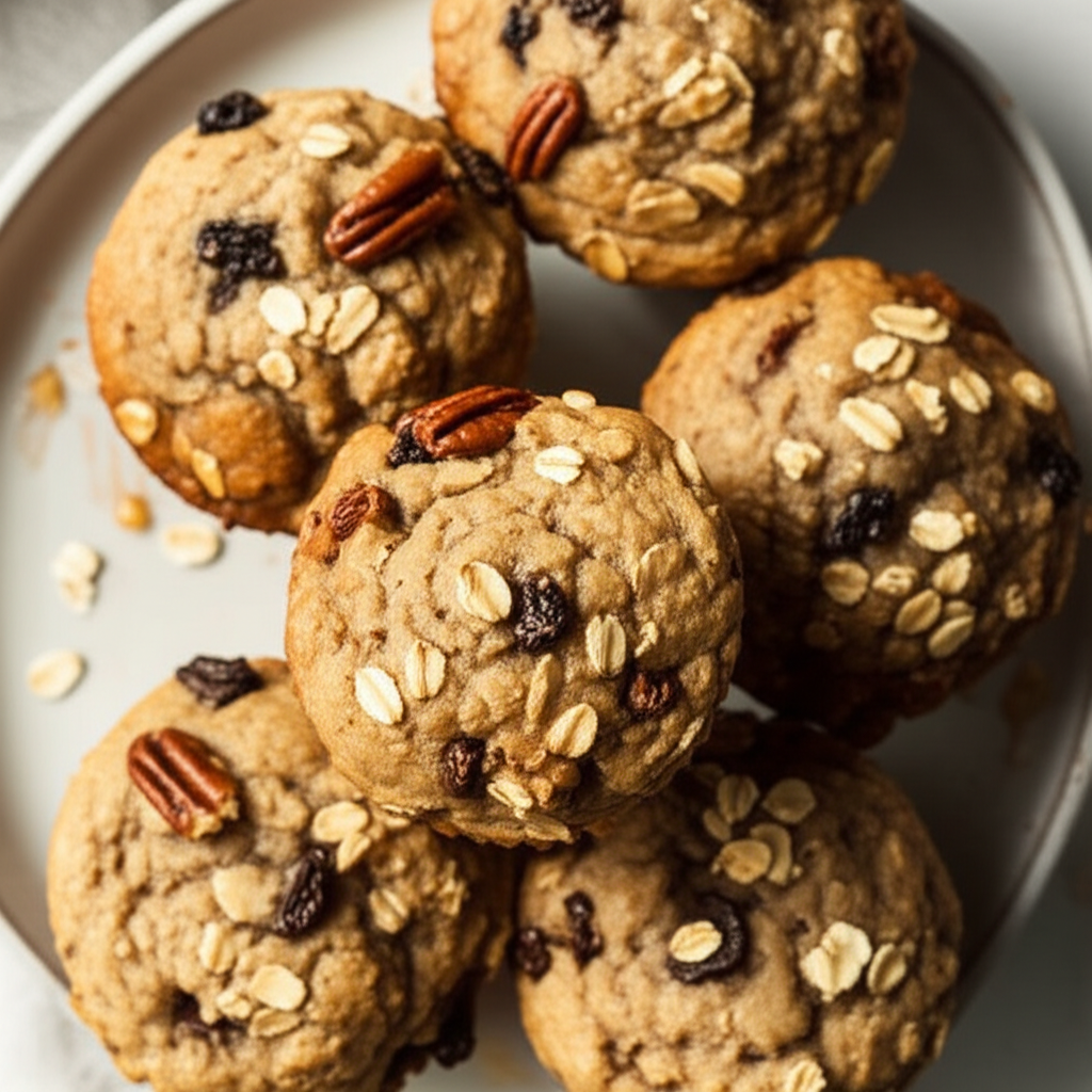 Banana Health Nut Bread Muffins image