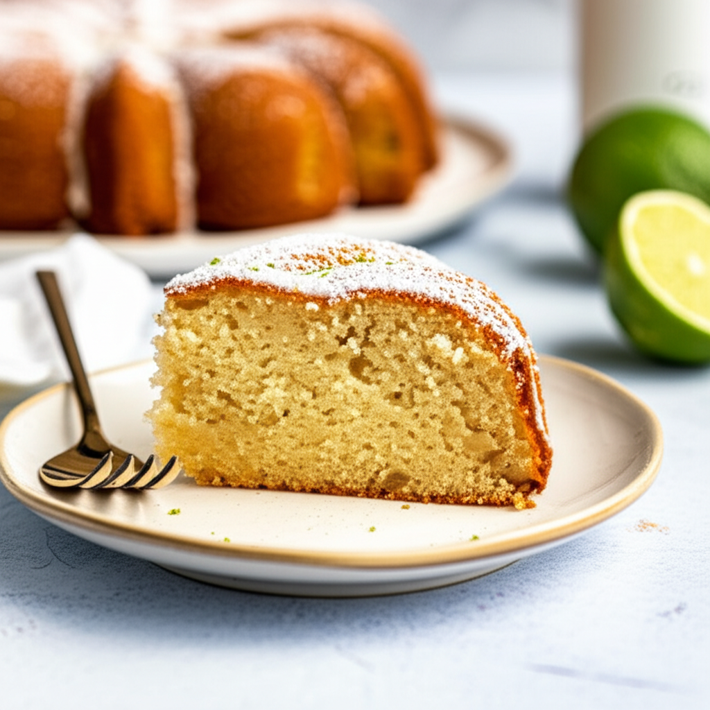 Banana Lime Cake image