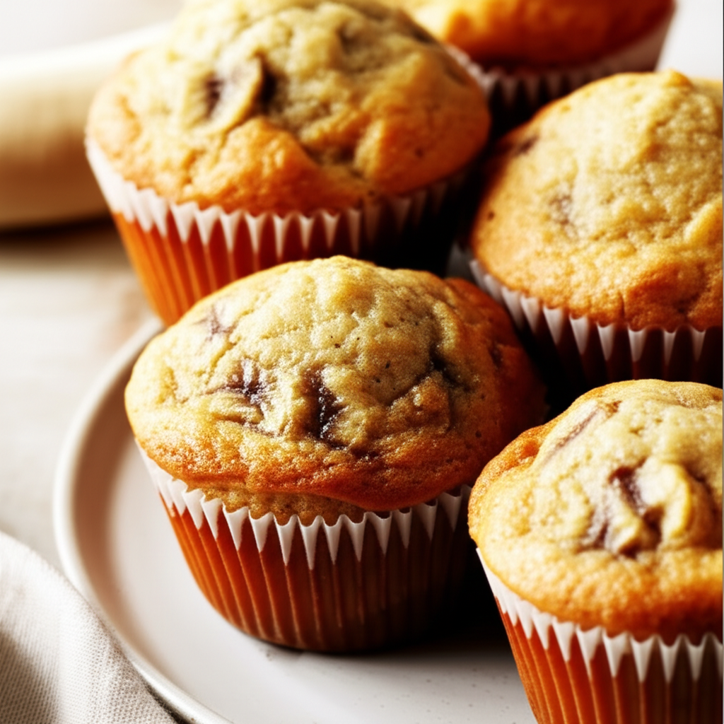 Banana Miracle Whip Muffins image