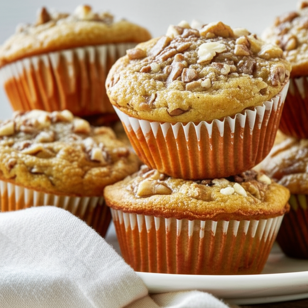 Banana Muffin Tops Or Muffins And Mini Muffins image