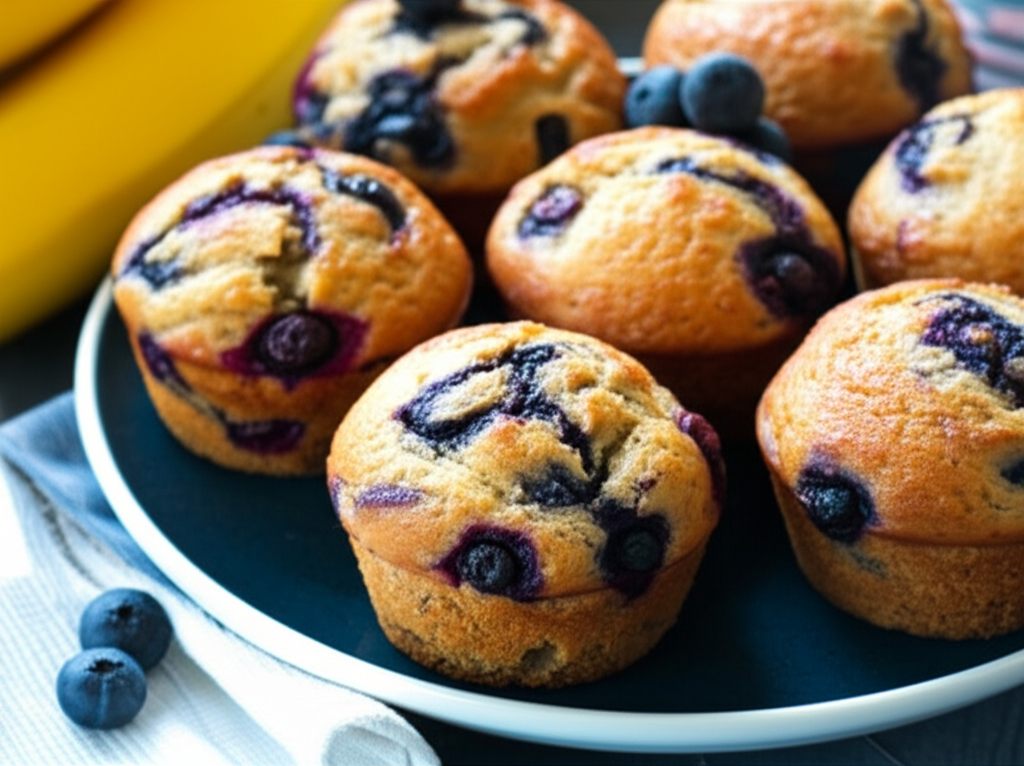 Banana Muffins Diabetic And Delicious image