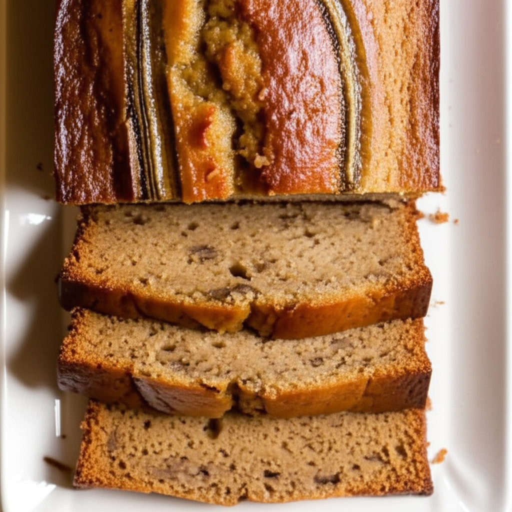 Banana Nut Bread Cake image