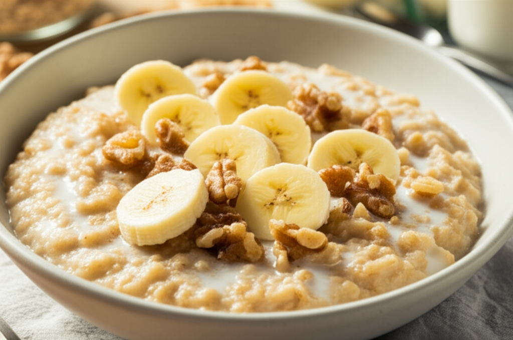Banana Nut Oatmeal image