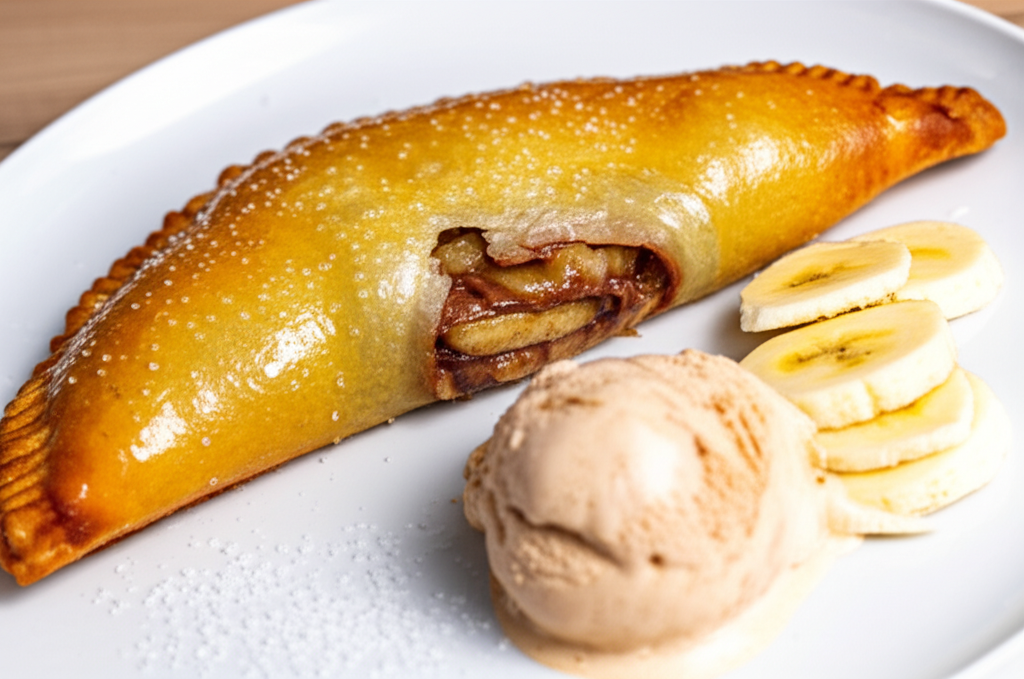 Banana Nutella Empanadas Empanadas De Platanos Y Chocolate image