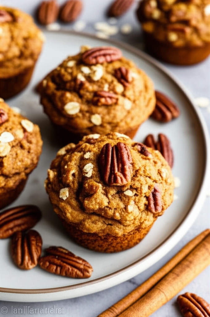 Pumpkin Pecan Muffins image