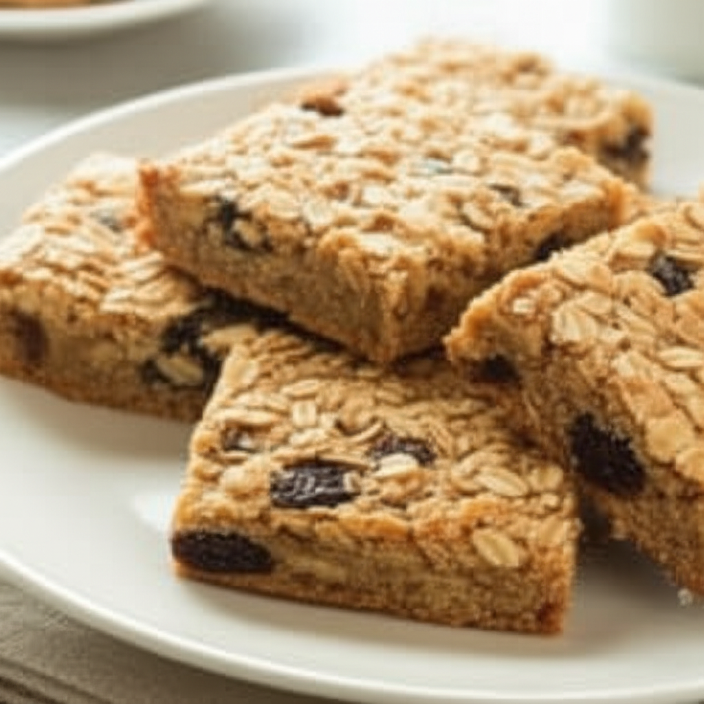 Banana Oat Bars image