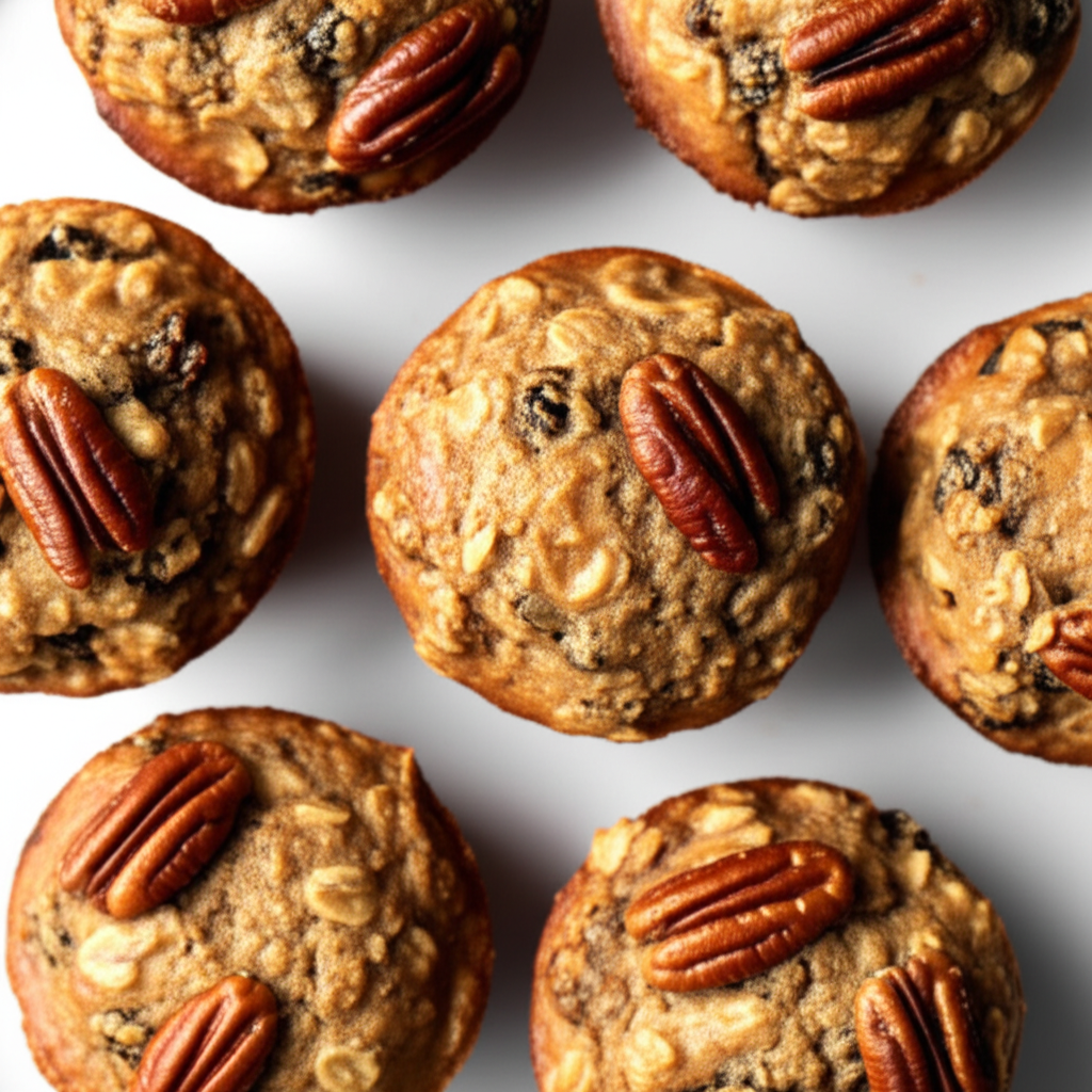Banana Oat Bran Muffins image