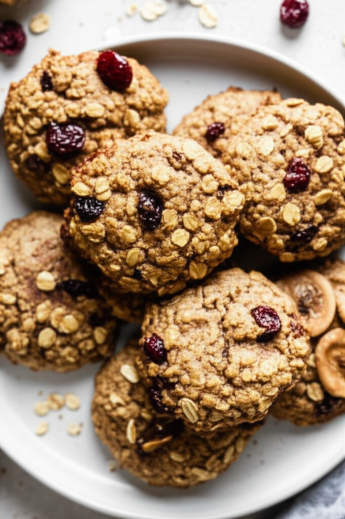 Banana Oat Breakfast Cookies image